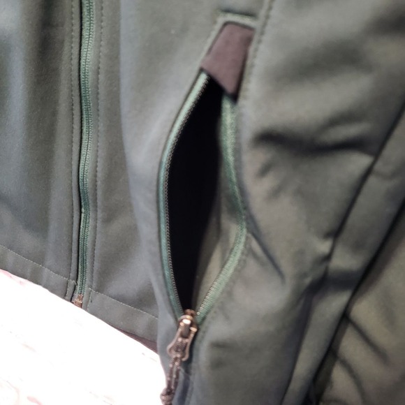 Columbia Michigan State Spartans Jacket Mens Small Football Softshell Full Zip - Picture 8 of 16